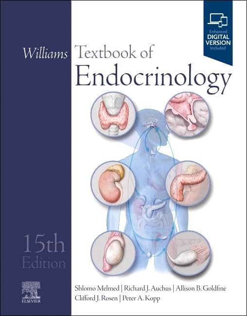 Williams Textbook of Endocrinology 15th Edition PDF searchable